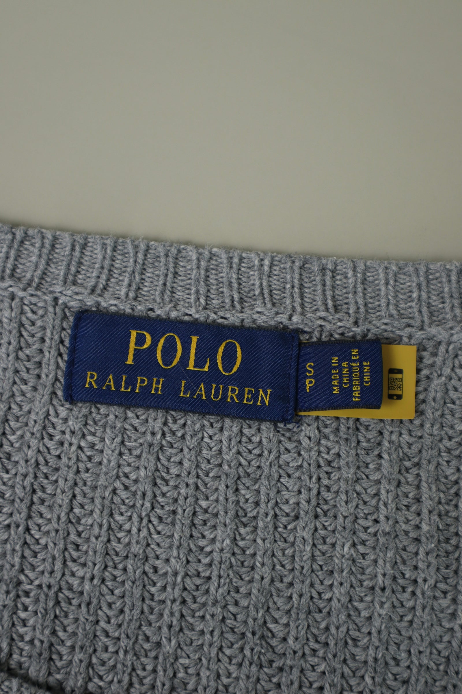 Ralph Lauren trui met ronde hals - S