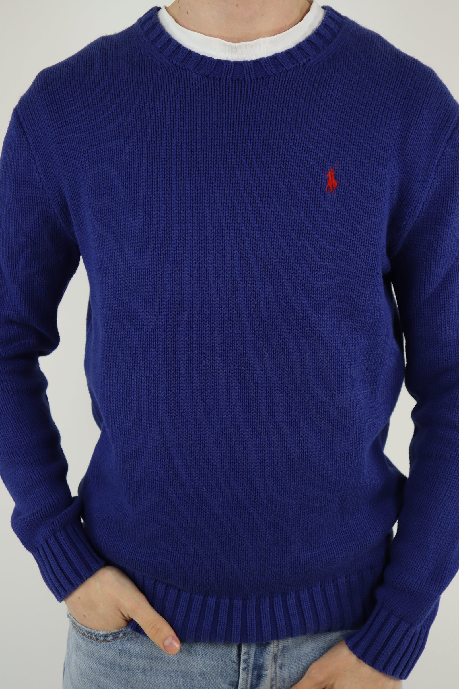 Ralph Lauren trui met ronde hals - S