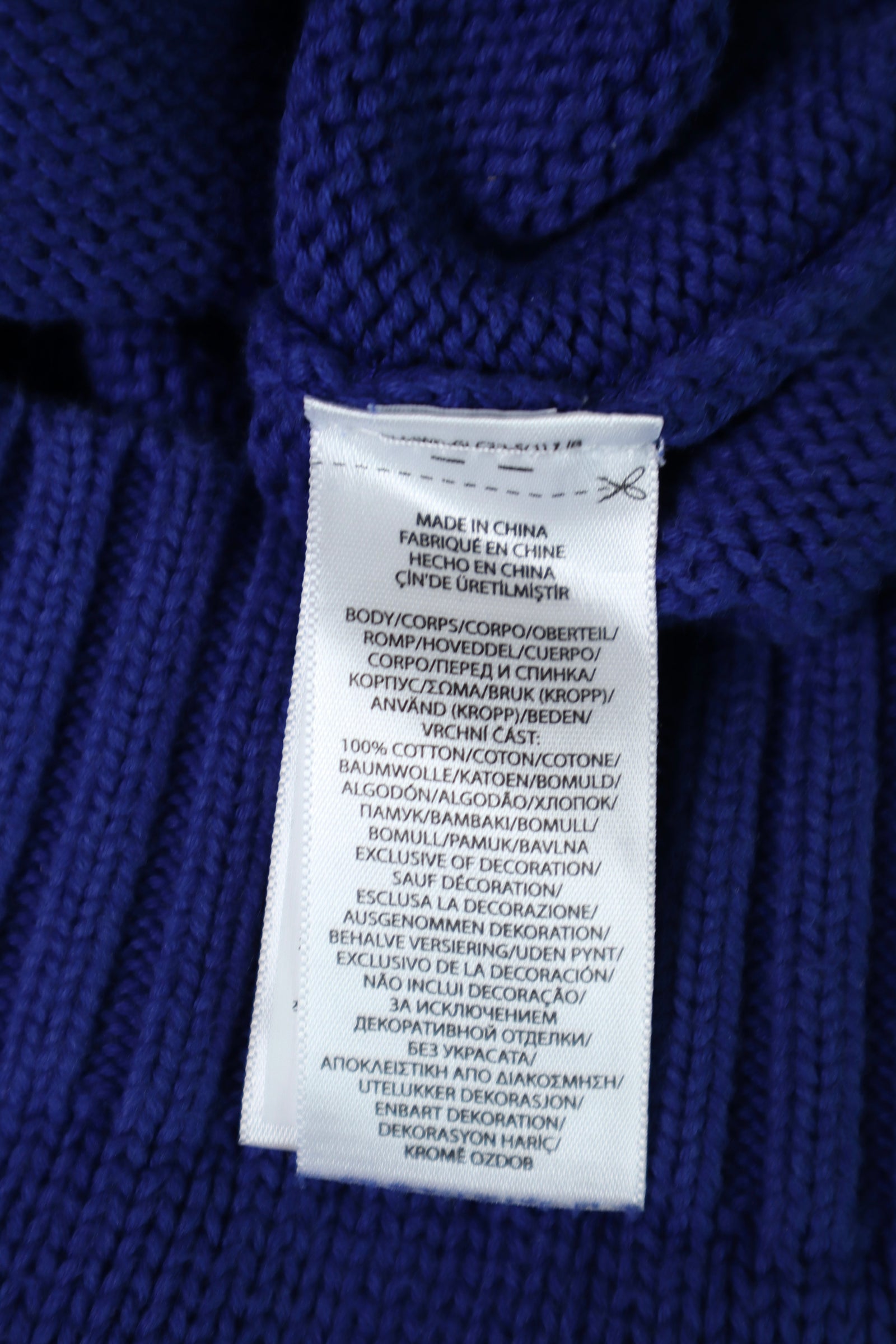 Ralph Lauren trui met ronde hals - S