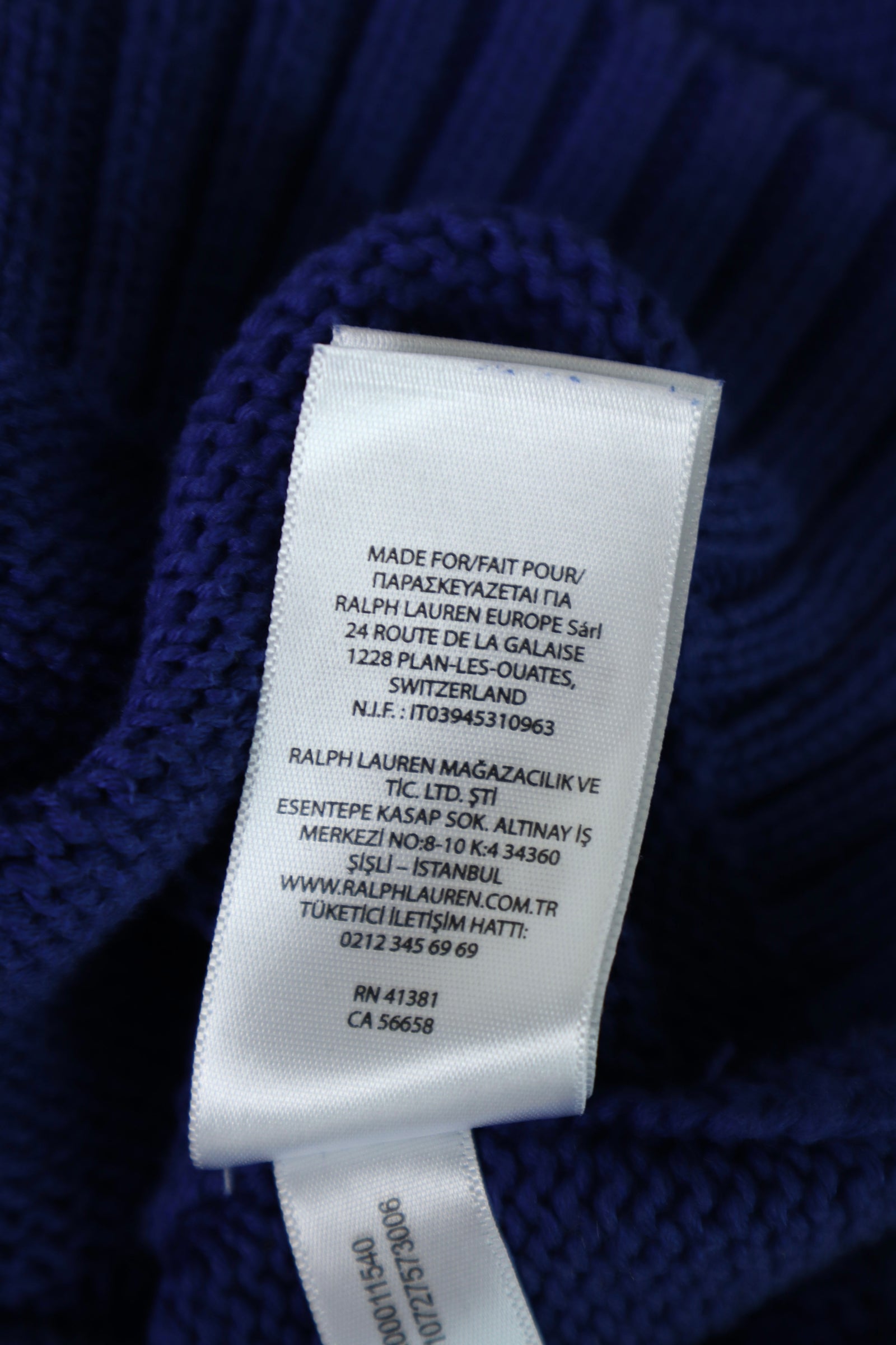 Ralph Lauren trui met ronde hals - S