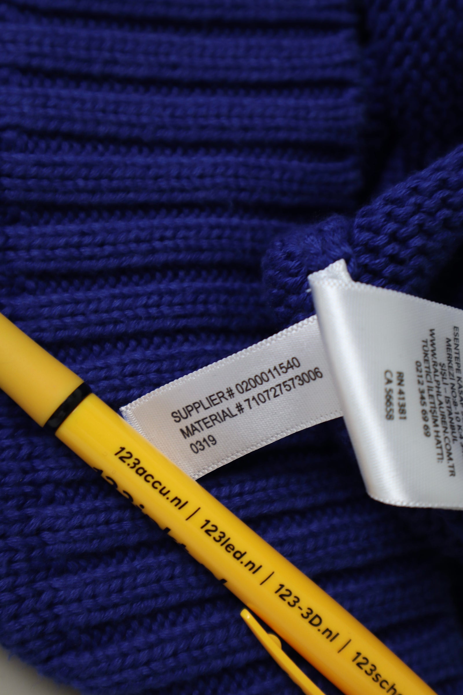 Ralph Lauren trui met ronde hals - S