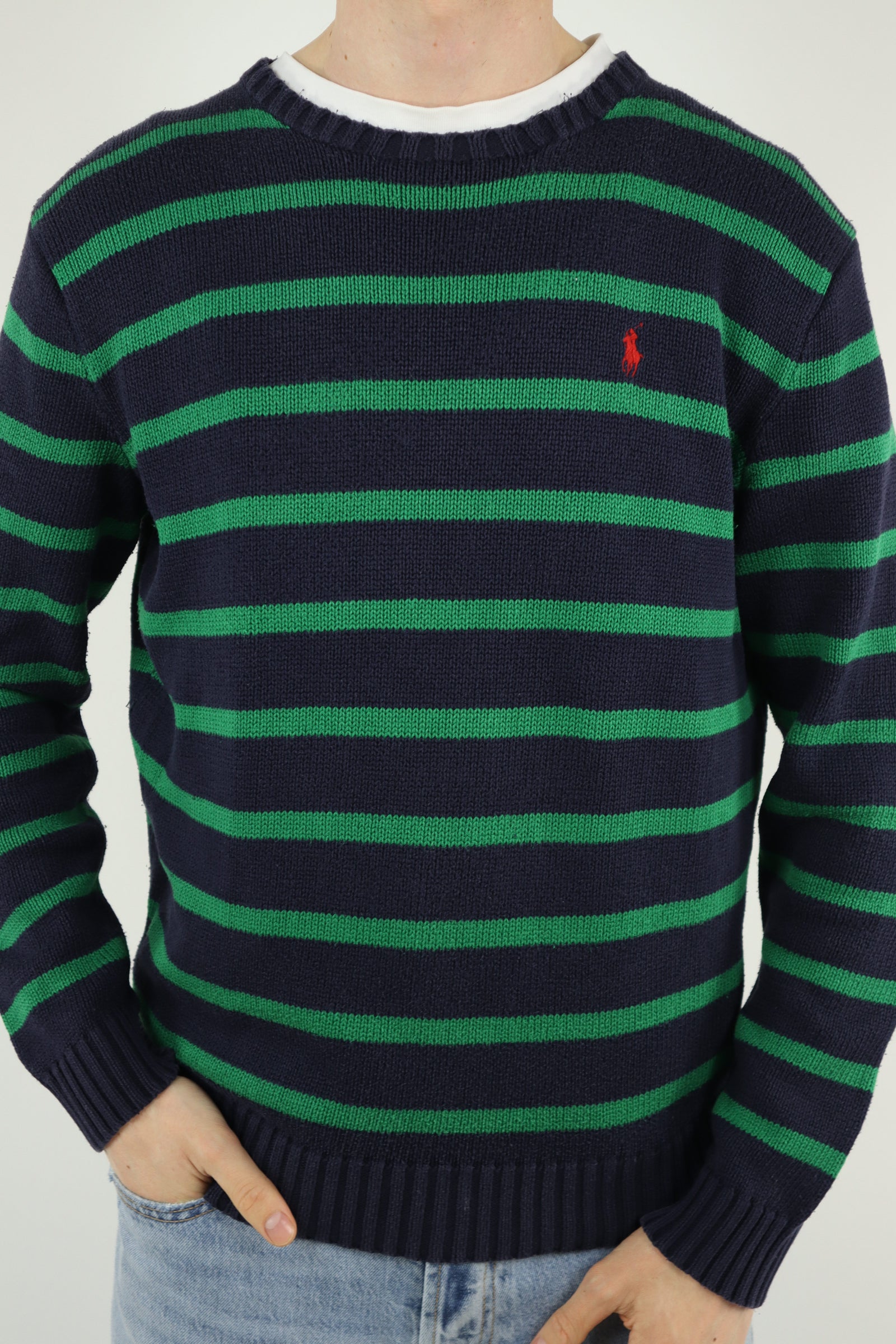 Ralph Lauren trui met ronde hals - M