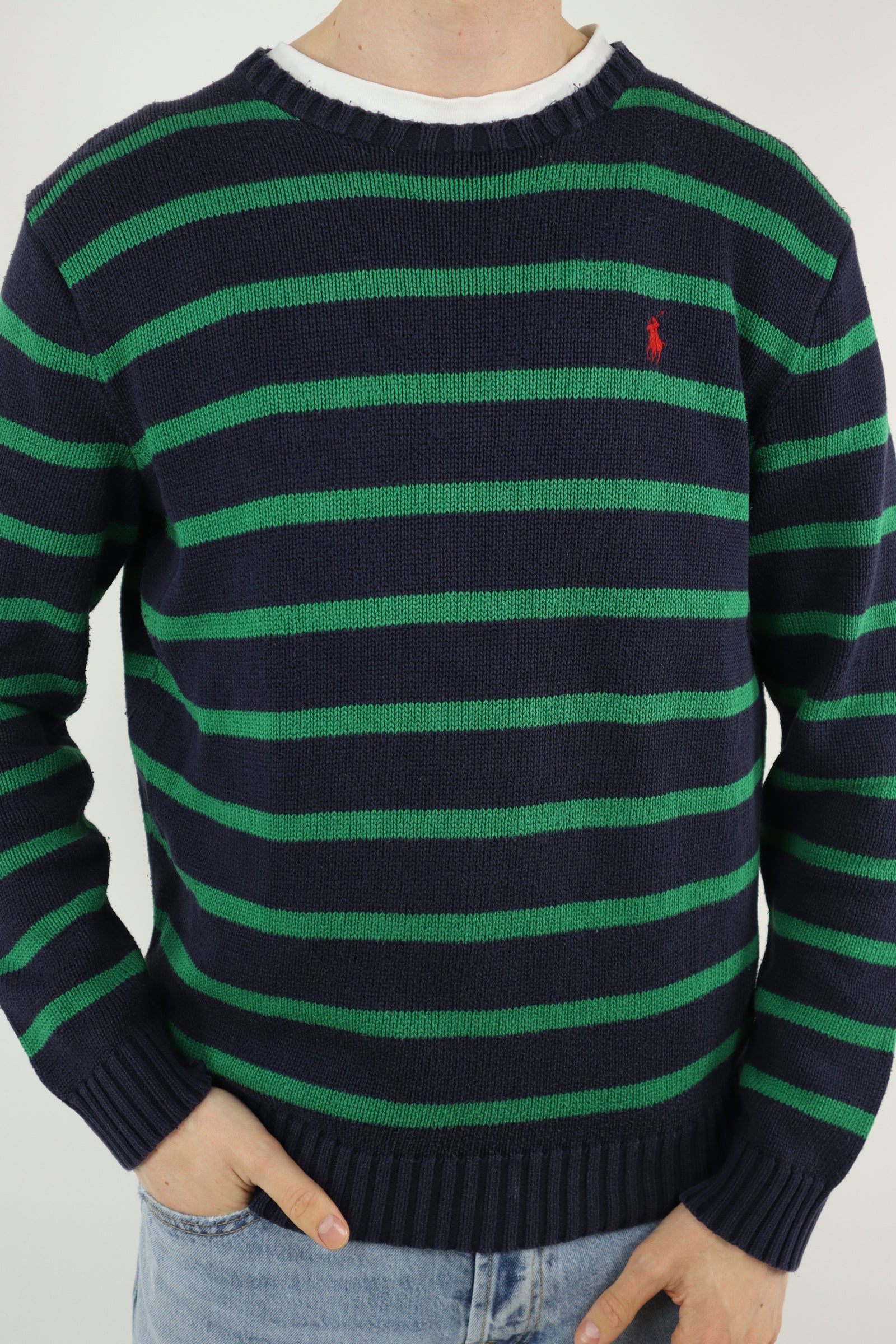 Ralph Lauren trui met ronde hals - M