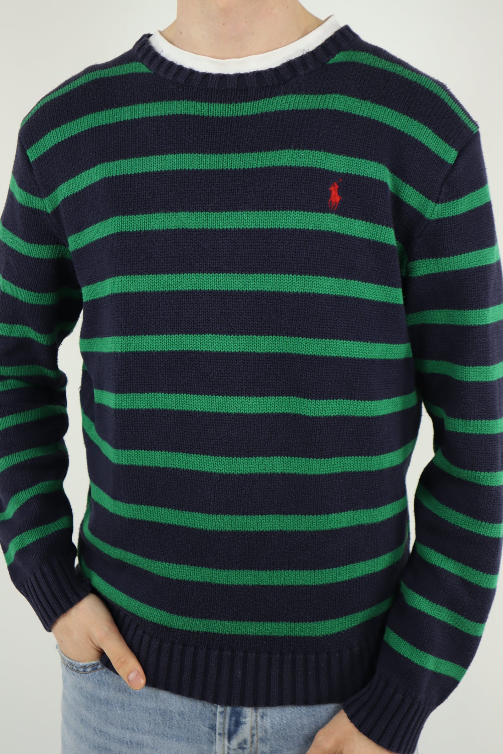 Ralph Lauren trui met ronde hals - M
