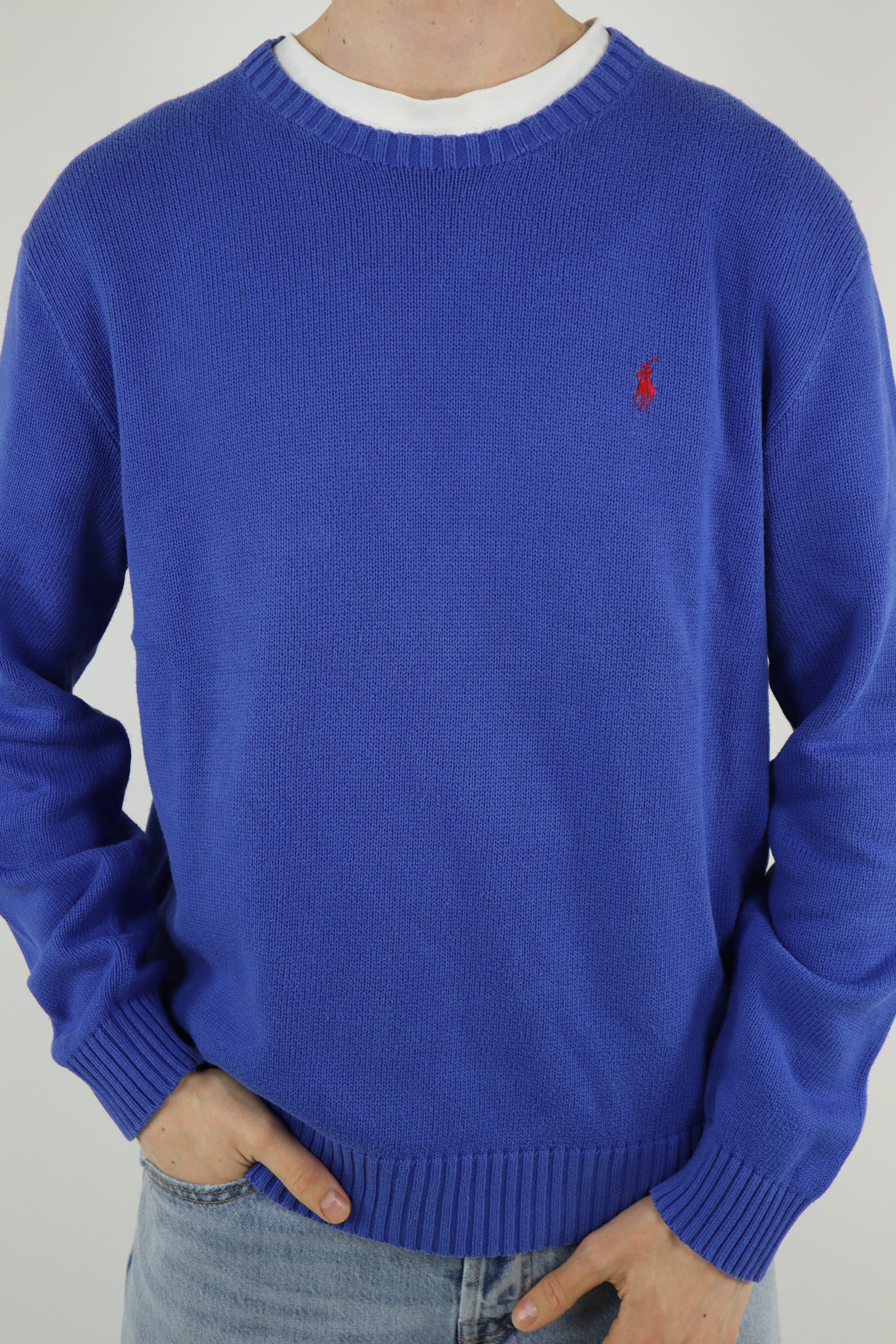 Ralph Lauren trui met ronde hals - L