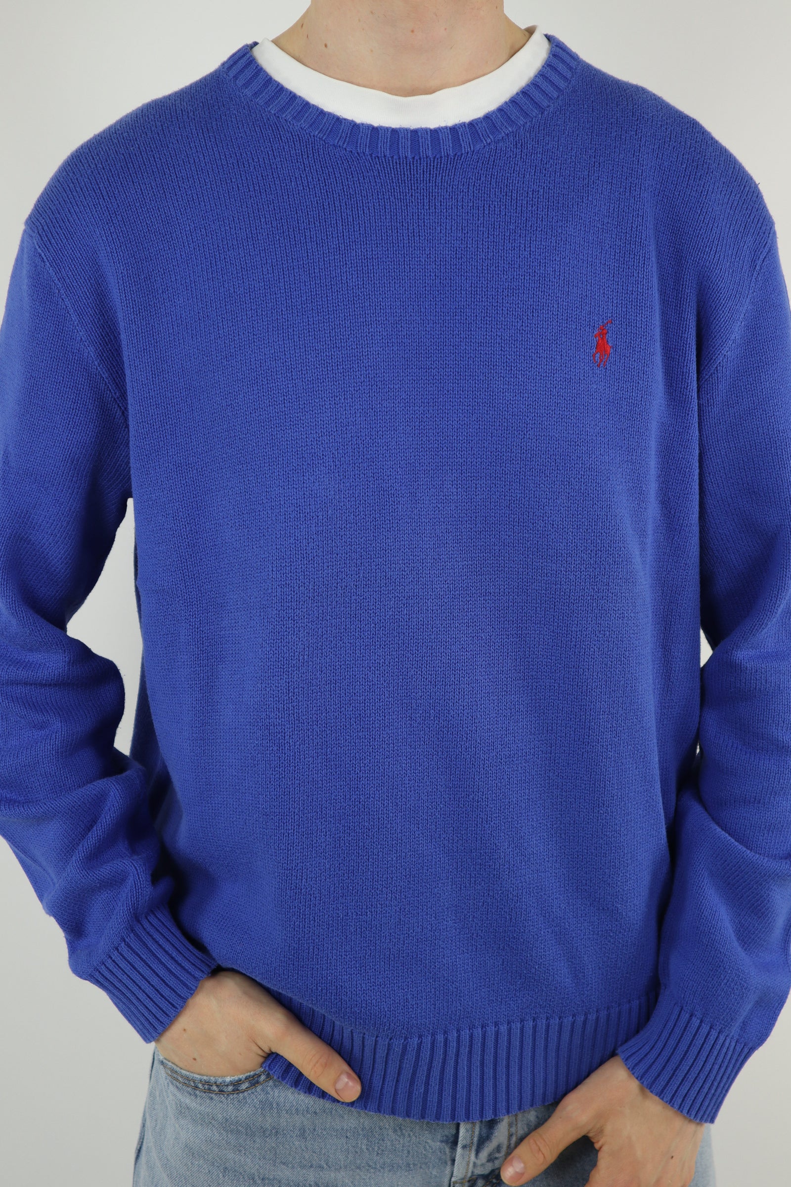 Ralph Lauren trui met ronde hals - L