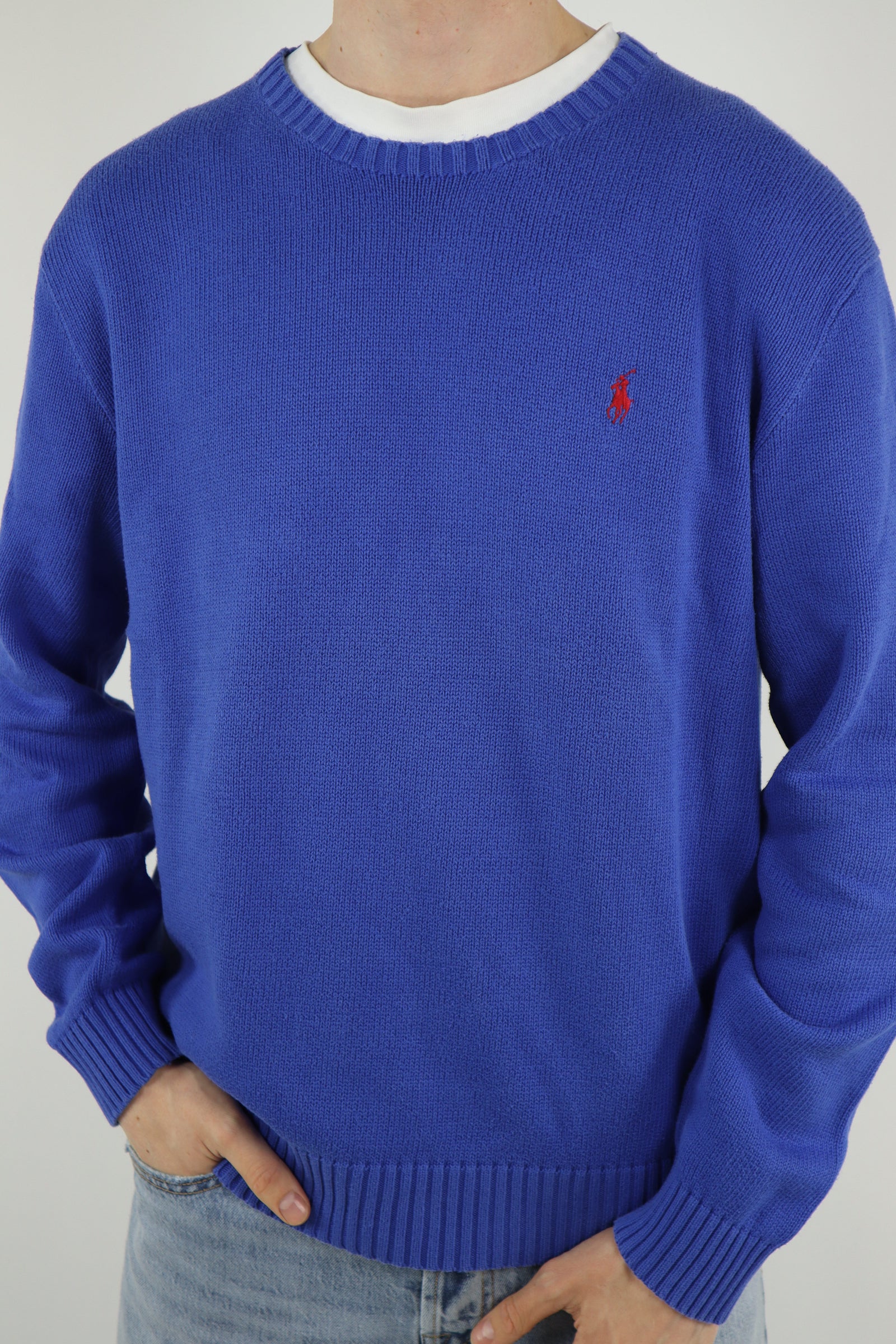 Ralph Lauren trui met ronde hals - L