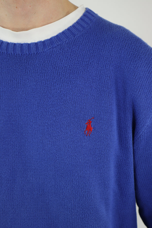 Ralph Lauren trui met ronde hals - L