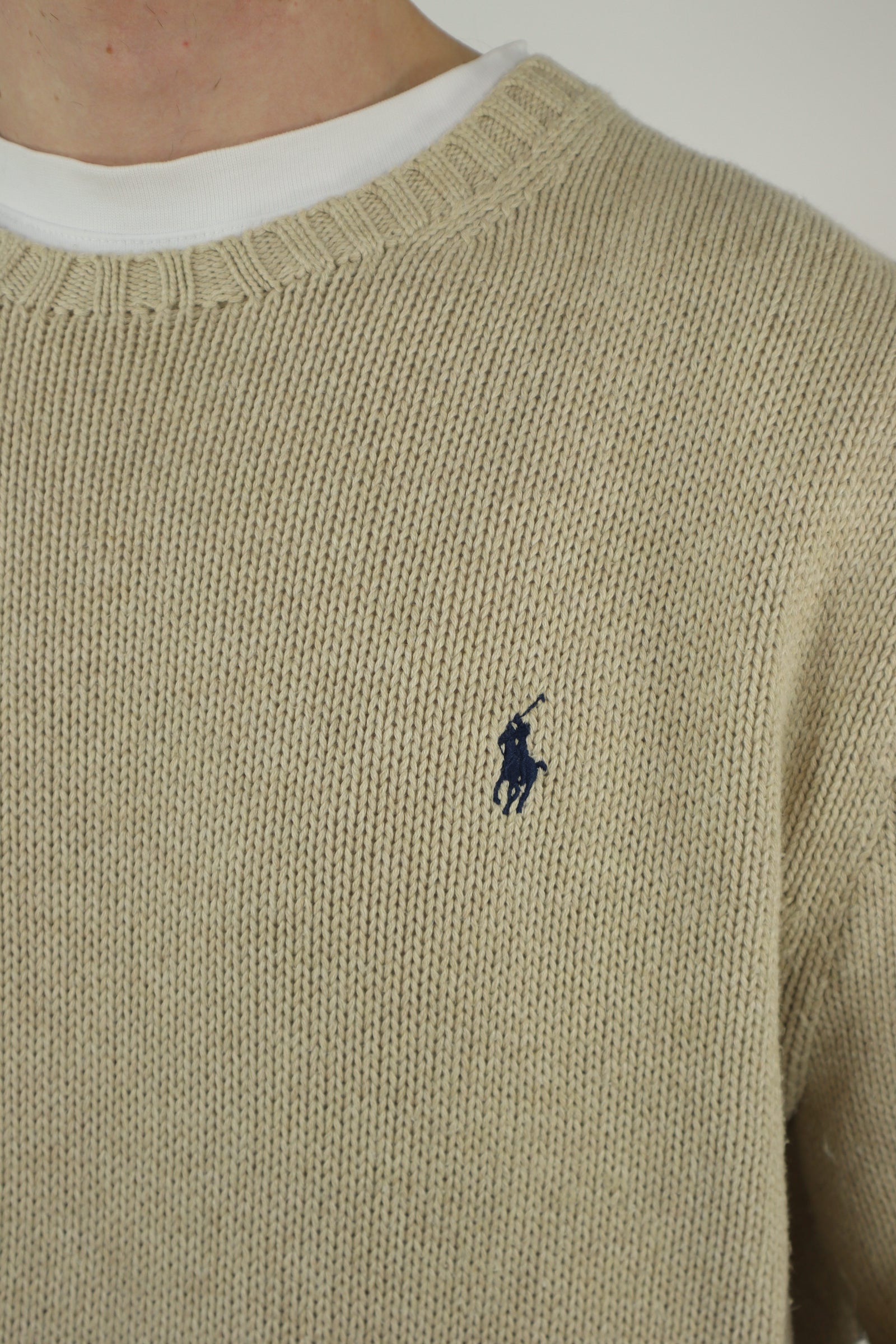 Ralph Lauren trui met ronde hals - L