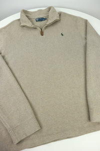 Ralph Lauren trui met kwart rits - XL