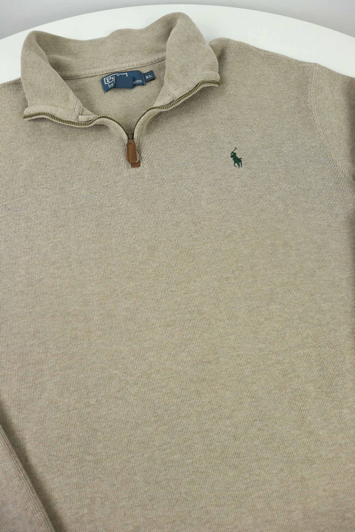 Ralph Lauren trui met kwart rits - XL