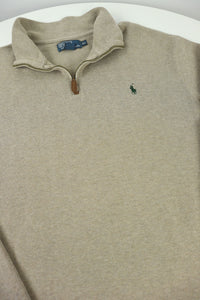 Ralph Lauren trui met kwart rits - XL