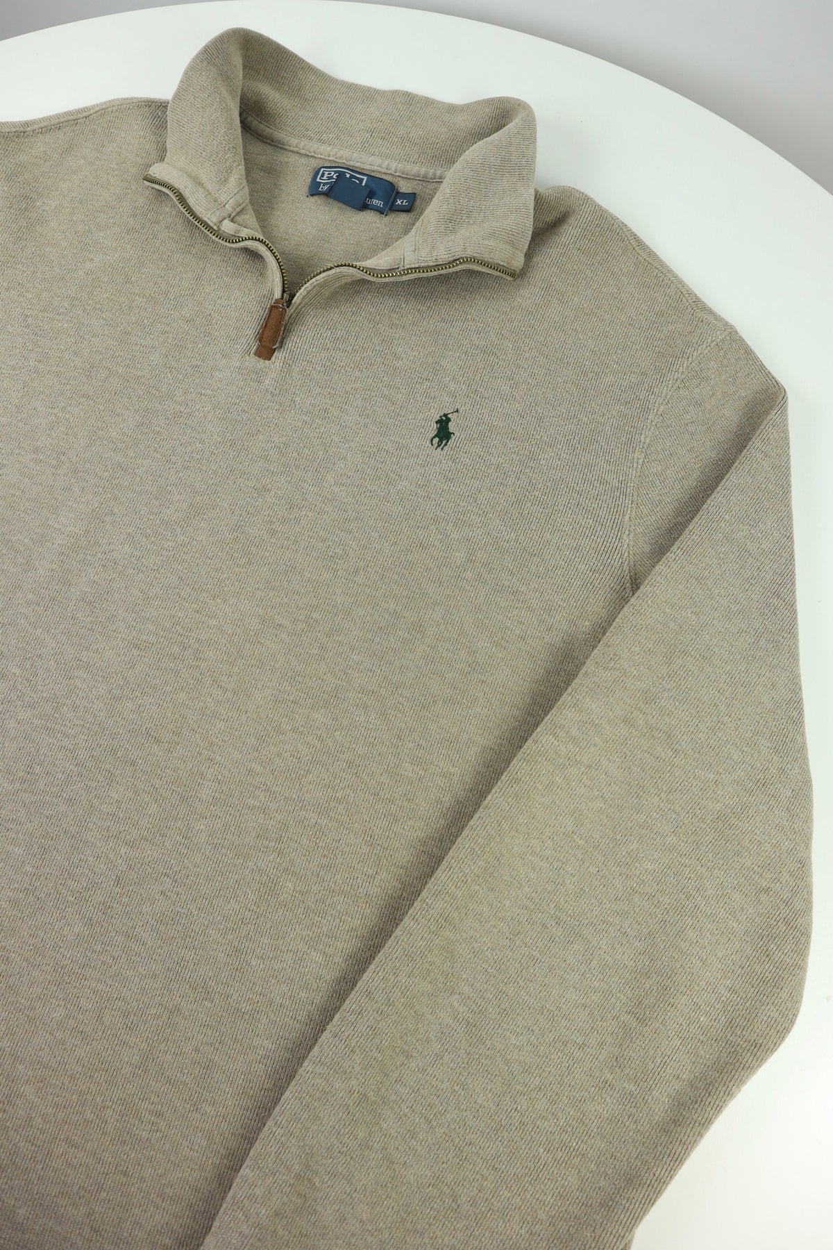 Ralph Lauren trui met kwart rits - XL