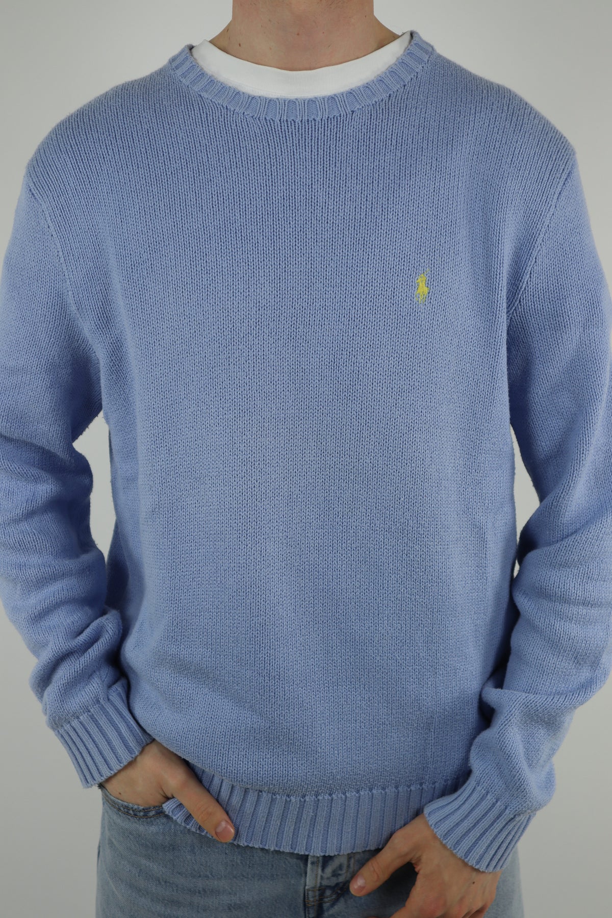 Ralph Lauren trui met ronde hals - M