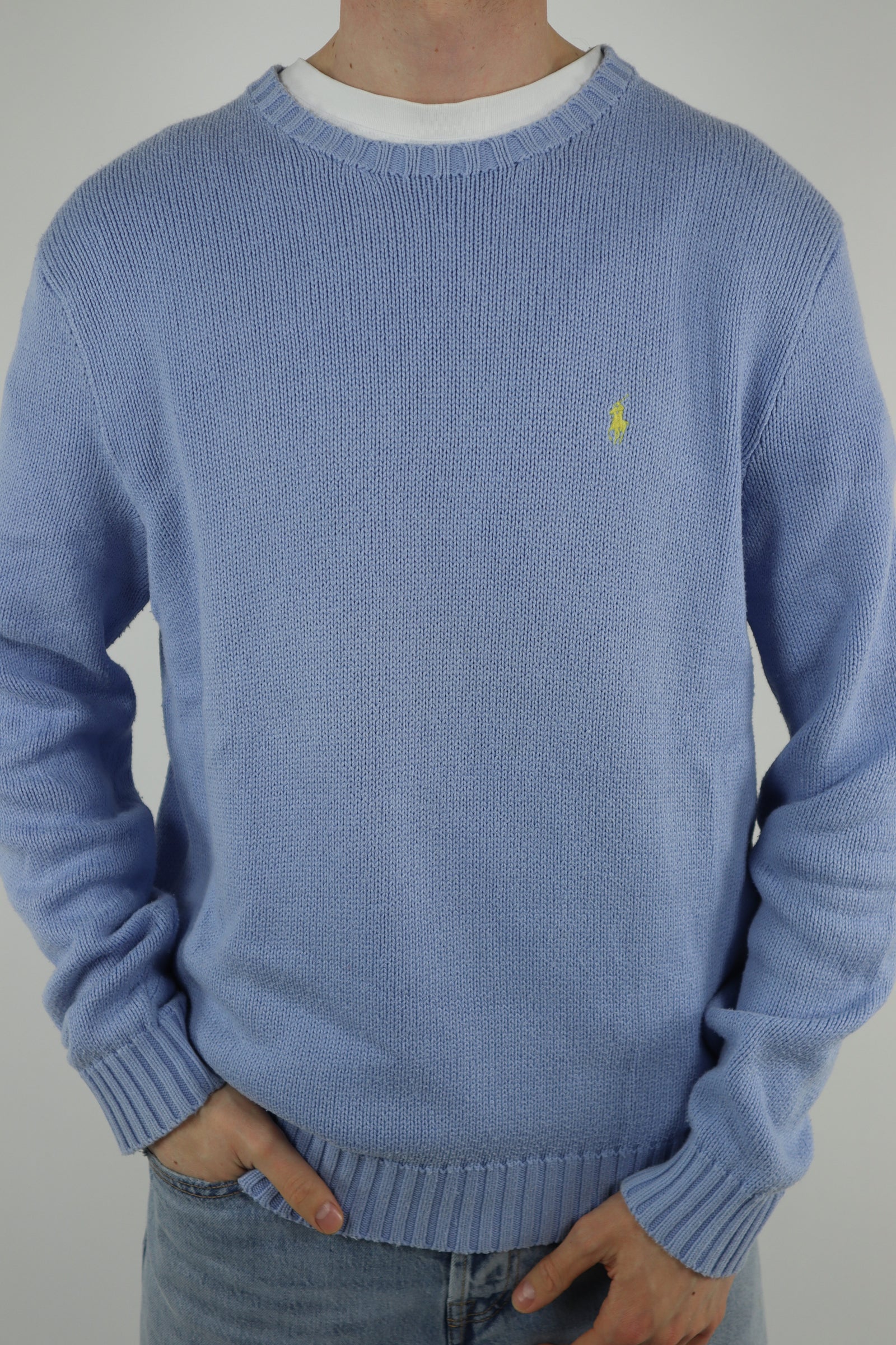 Ralph Lauren trui met ronde hals - M