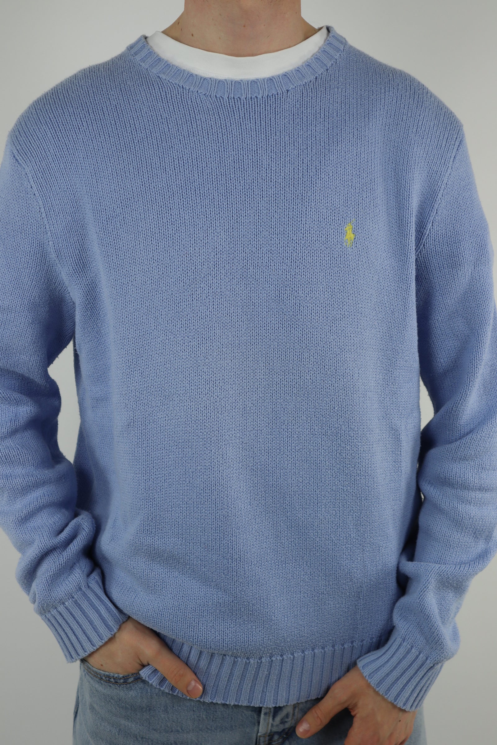 Ralph Lauren trui met ronde hals - M