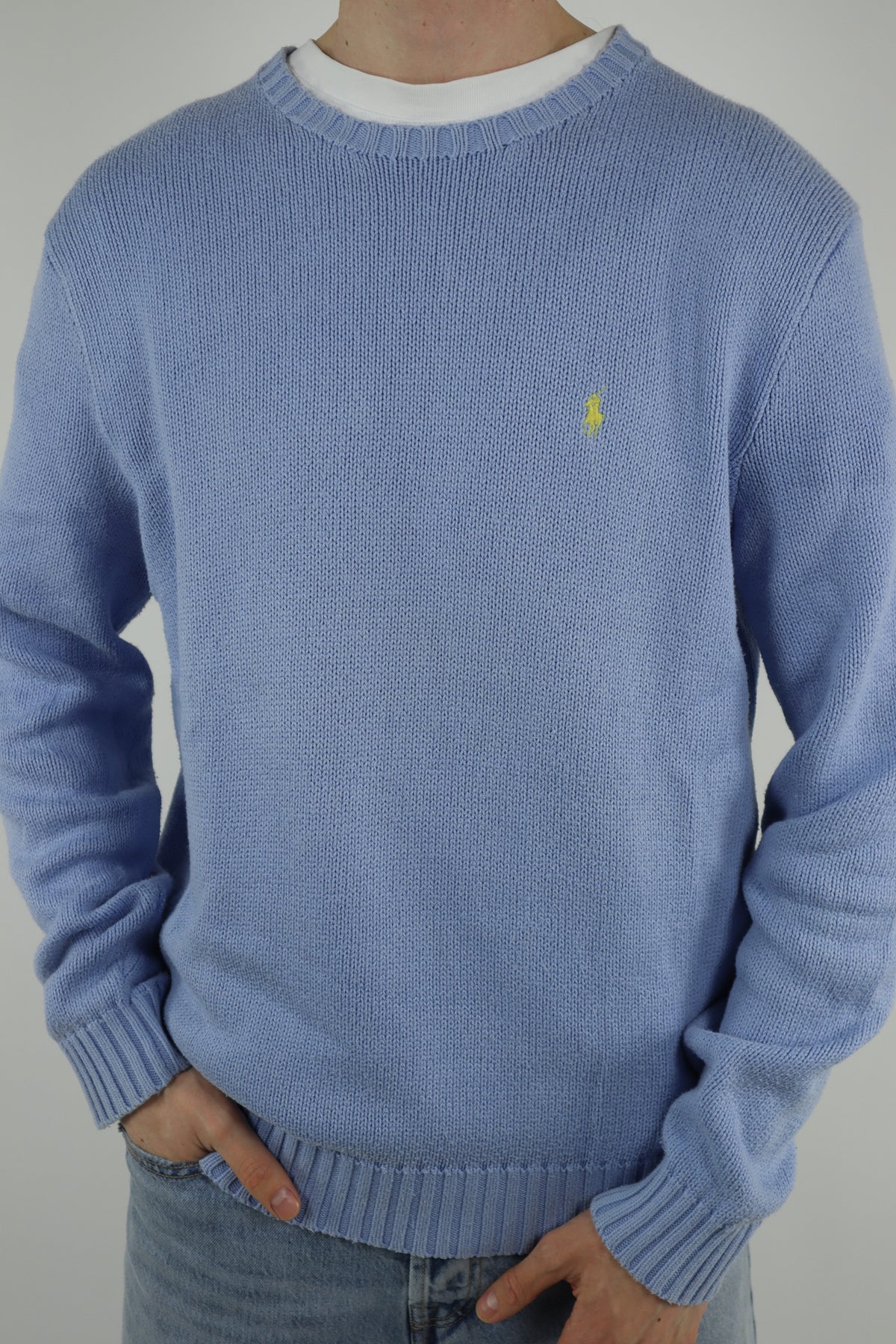Ralph Lauren trui met ronde hals - M