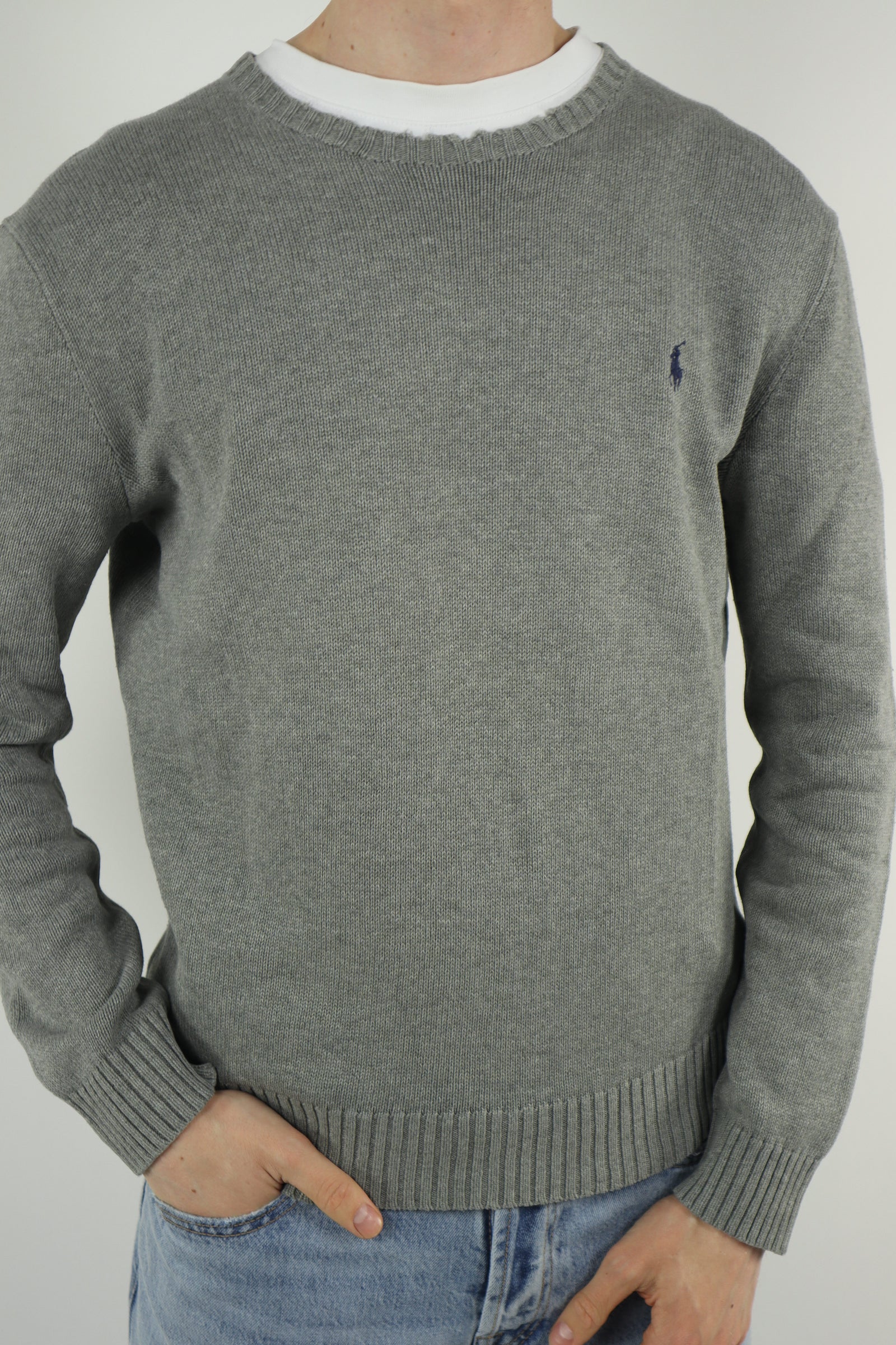 Ralph Lauren trui met ronde hals - M