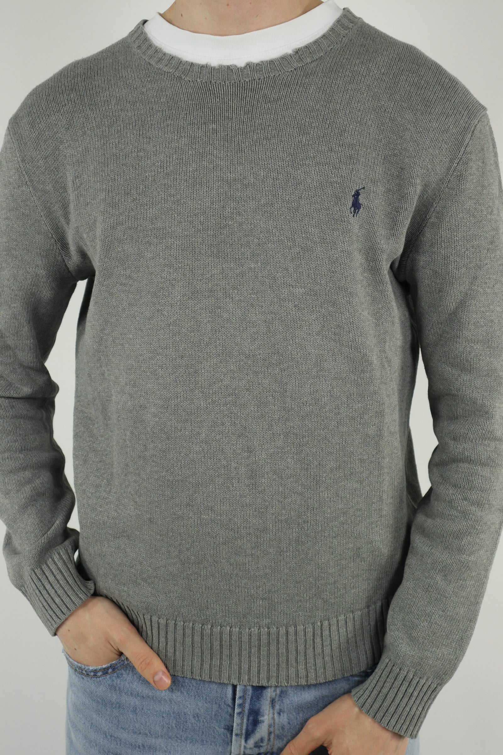 Ralph Lauren trui met ronde hals - M