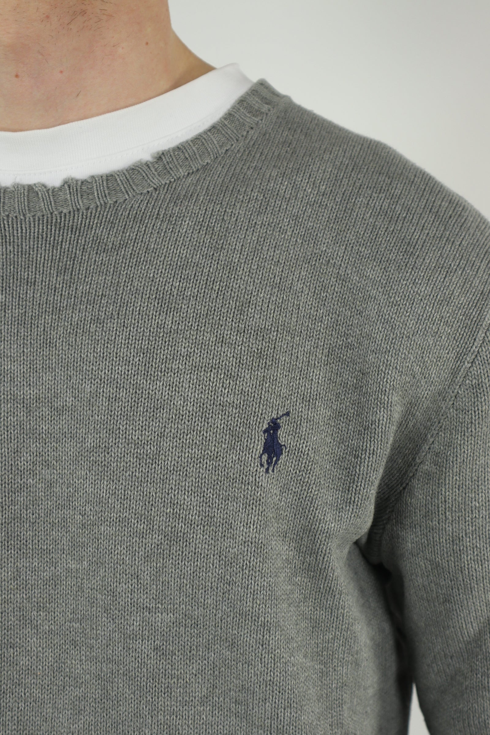 Ralph Lauren trui met ronde hals - M