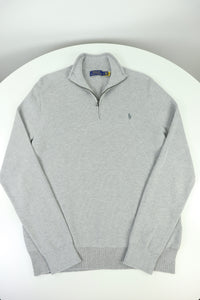 Ralph Lauren trui met kwart rits - L