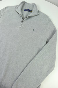Ralph Lauren trui met kwart rits - L