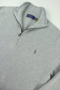 Ralph Lauren trui met kwart rits - L
