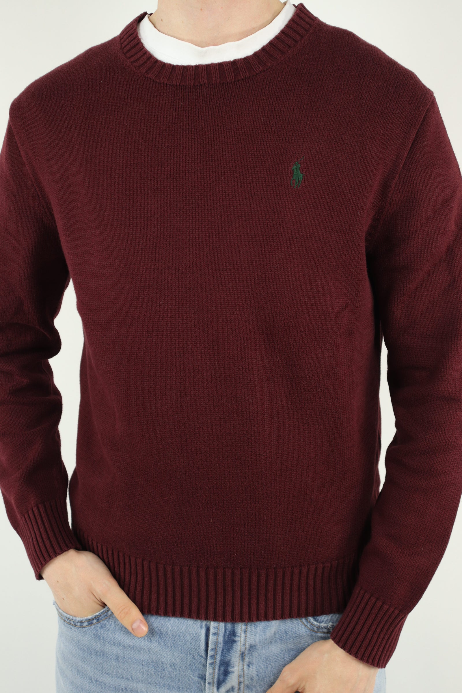 Ralph Lauren trui met ronde hals - M