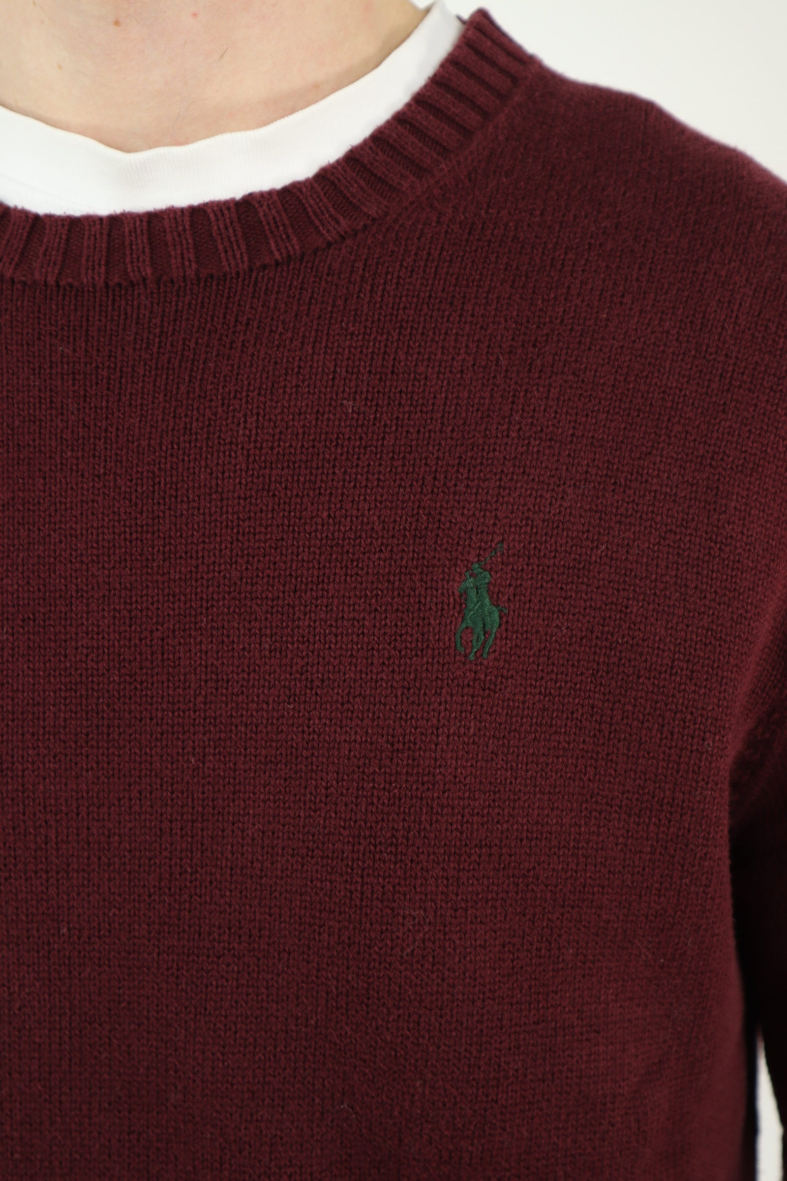 Ralph Lauren trui met ronde hals - M