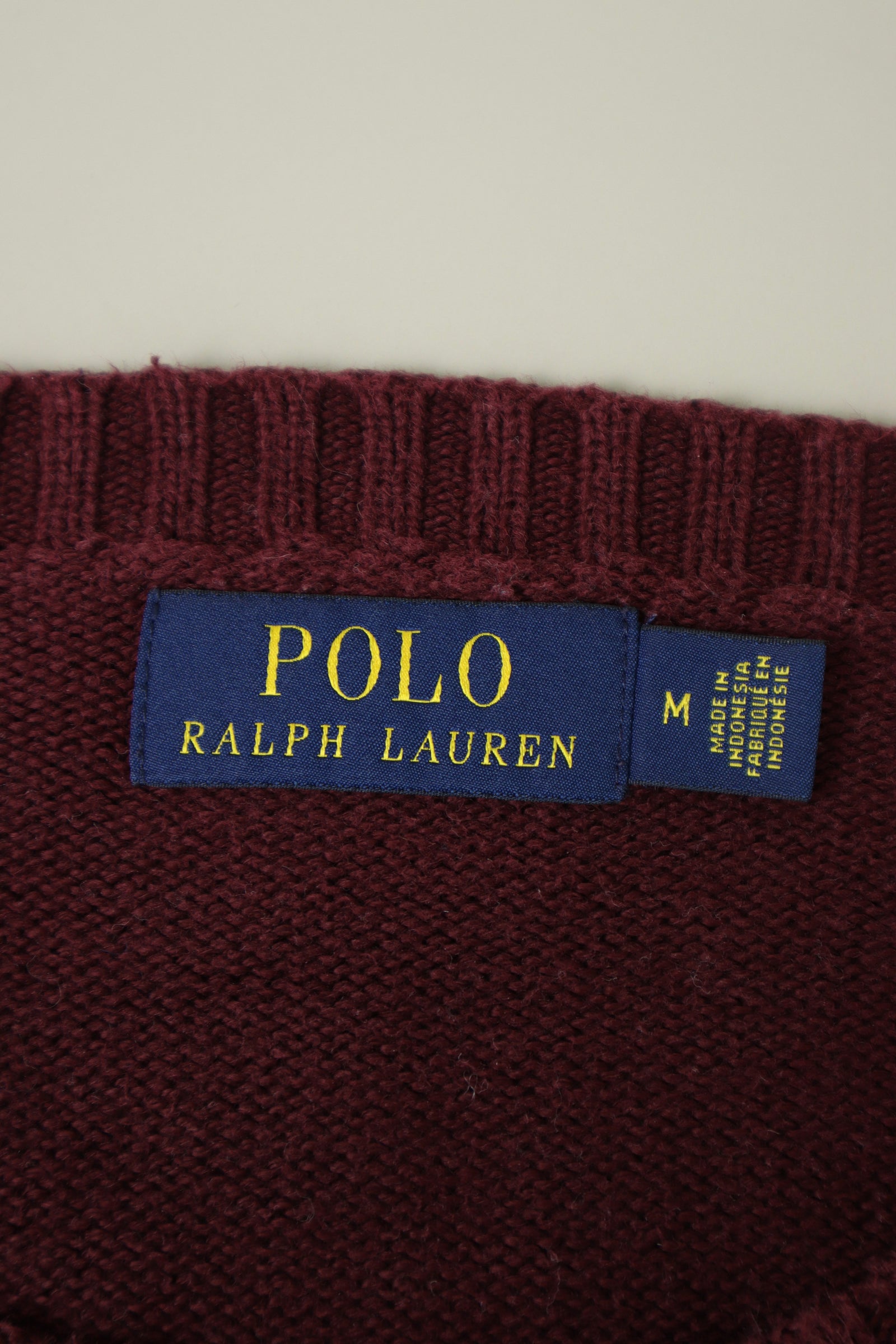 Ralph Lauren trui met ronde hals - M