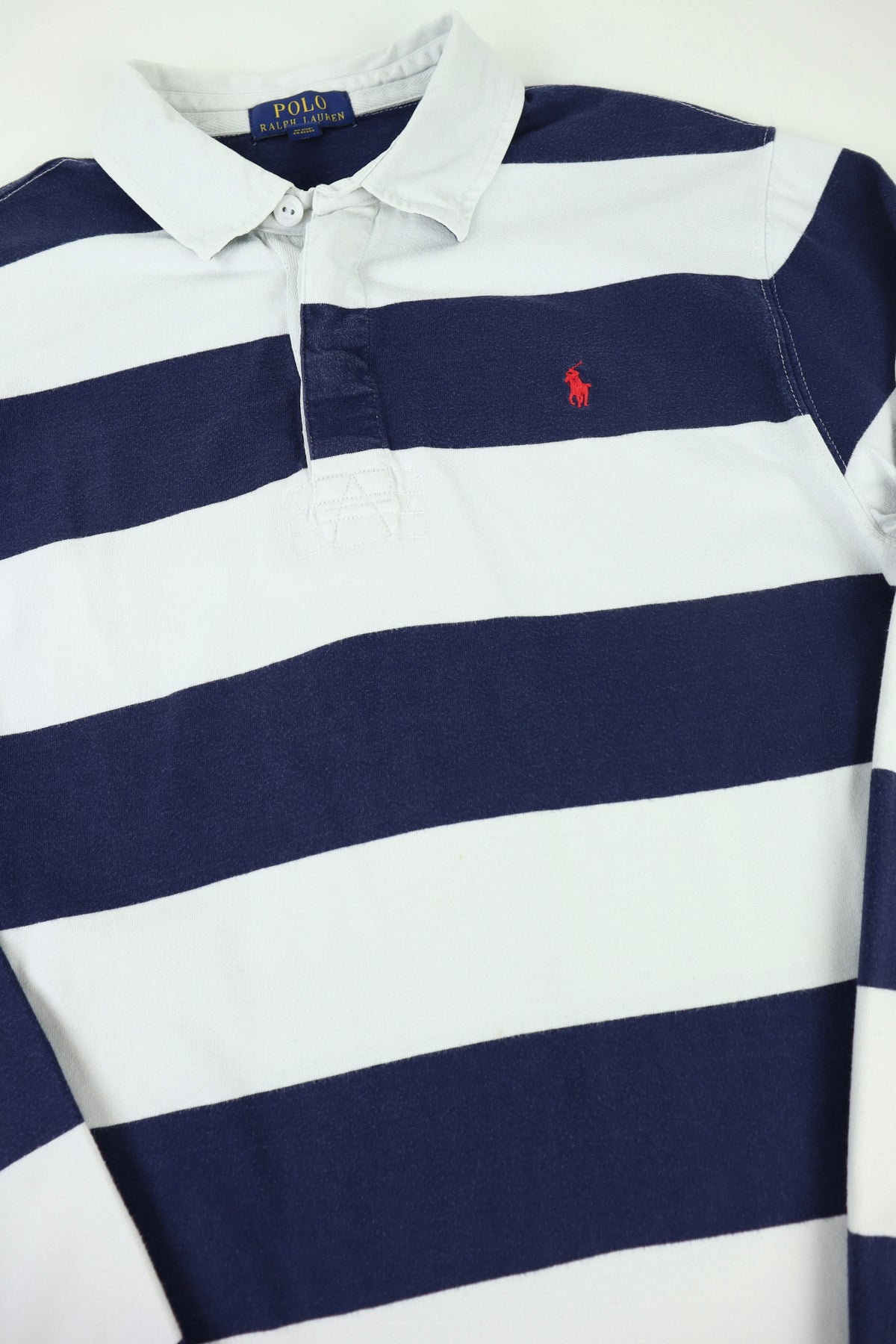 Ralph Lauren rugby polo shirt met lange mouw - S