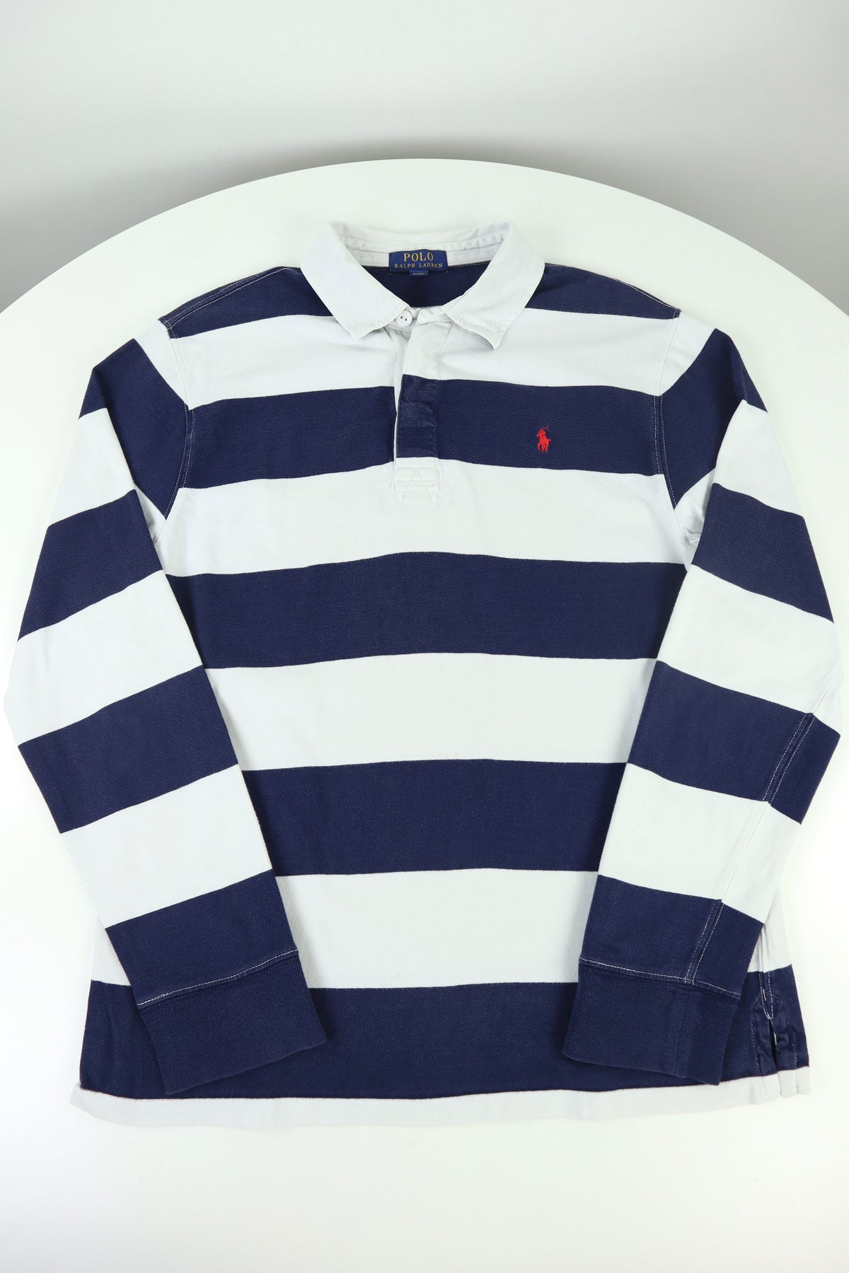 Ralph Lauren rugby polo shirt met lange mouw - S