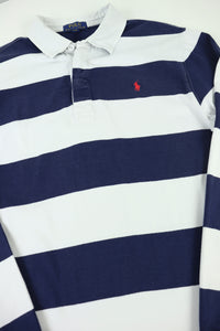 Ralph Lauren rugby polo shirt met lange mouw - S