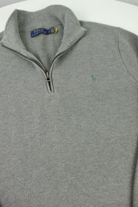 Ralph Lauren trui met kwart rits - M