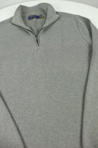 Ralph Lauren trui met kwart rits - M