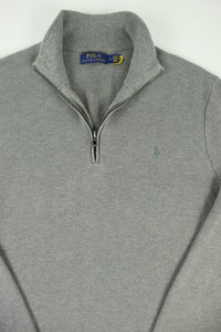 Ralph Lauren trui met kwart rits - M