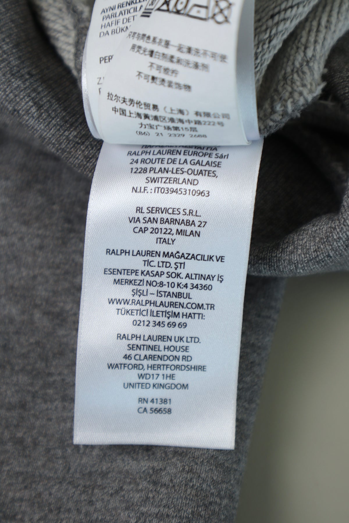 Ralph Lauren trui met capuchon - S