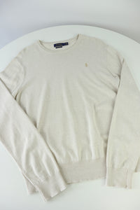 Ralph Lauren trui met ronde hals - M