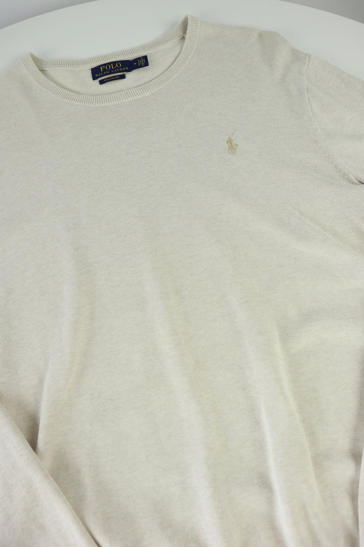 Ralph Lauren trui met ronde hals - M