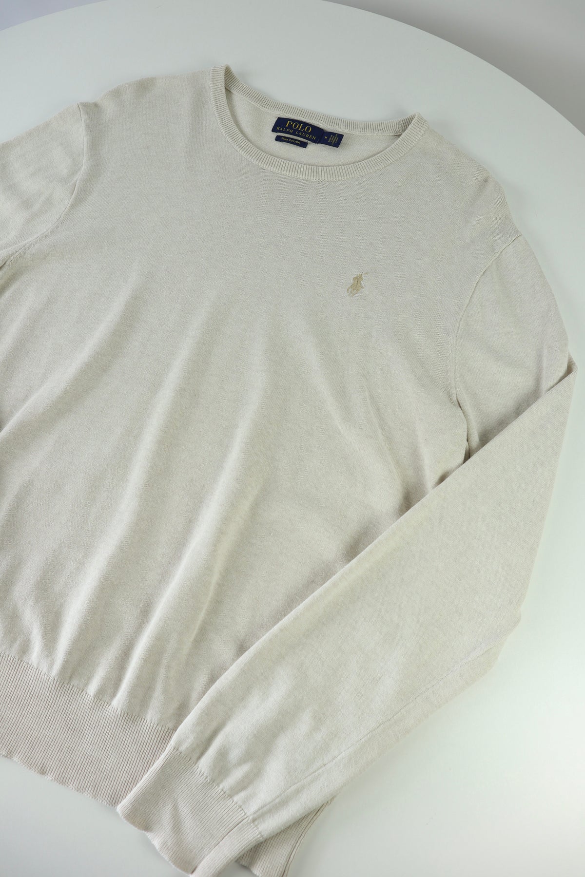 Ralph Lauren trui met ronde hals - M