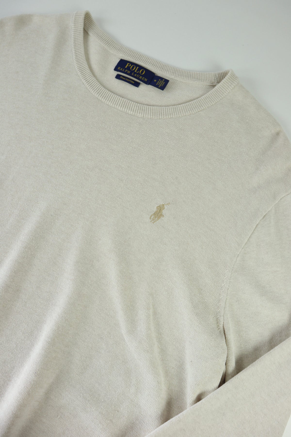 Ralph Lauren trui met ronde hals - M