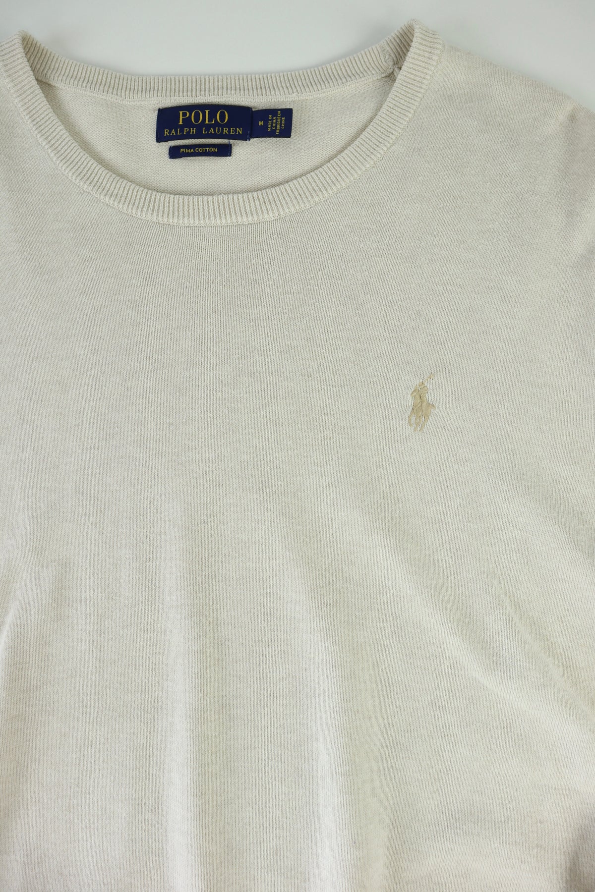 Ralph Lauren trui met ronde hals - M