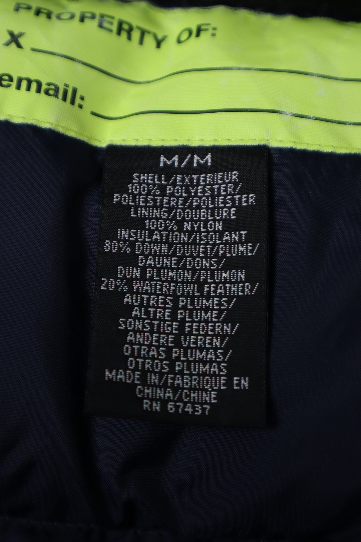 Ralph Lauren Polo Sport puffer winterjas - M