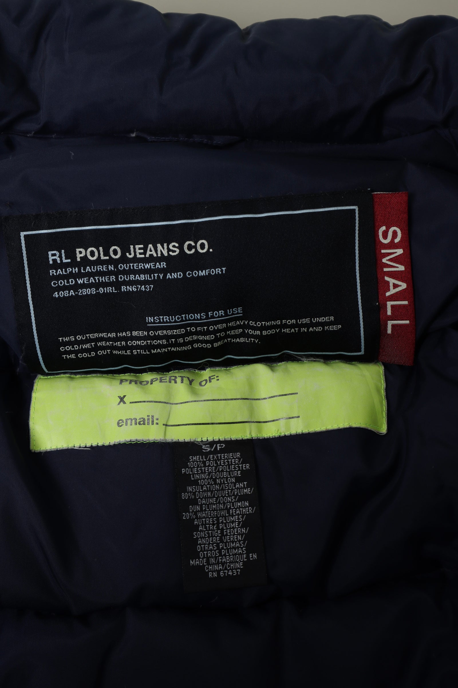 Ralph Lauren polo sport winterjas - S