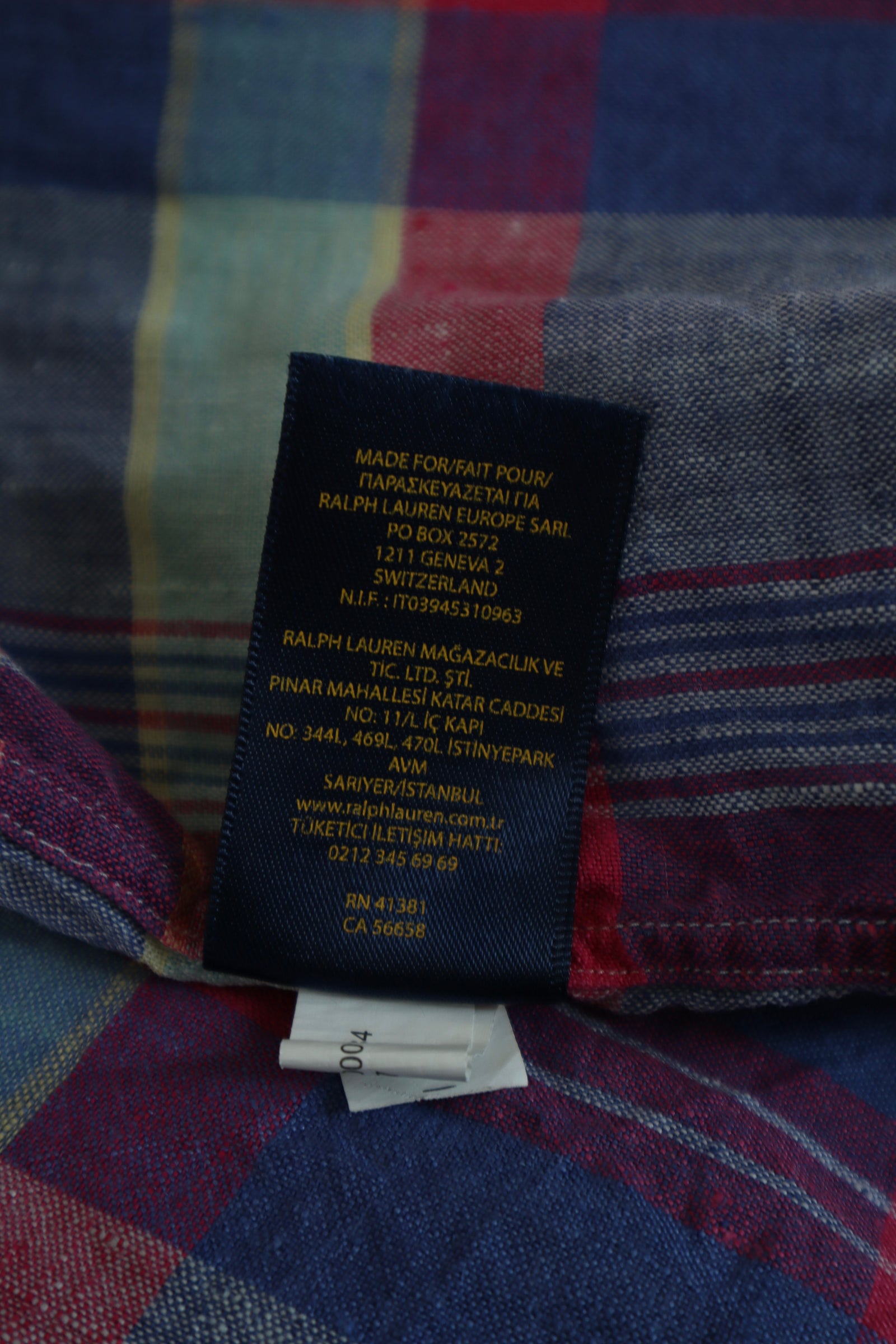Ralph Lauren linnen overhemd - S (vrouwen)