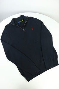 Ralph Lauren trui met kwart rits - S