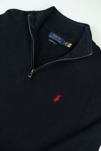 Ralph Lauren trui met kwart rits - S