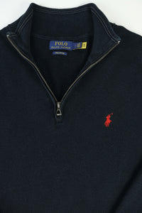 Ralph Lauren trui met kwart rits - S