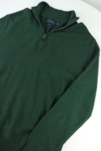 Ralph Lauren trui met kwart rits - M