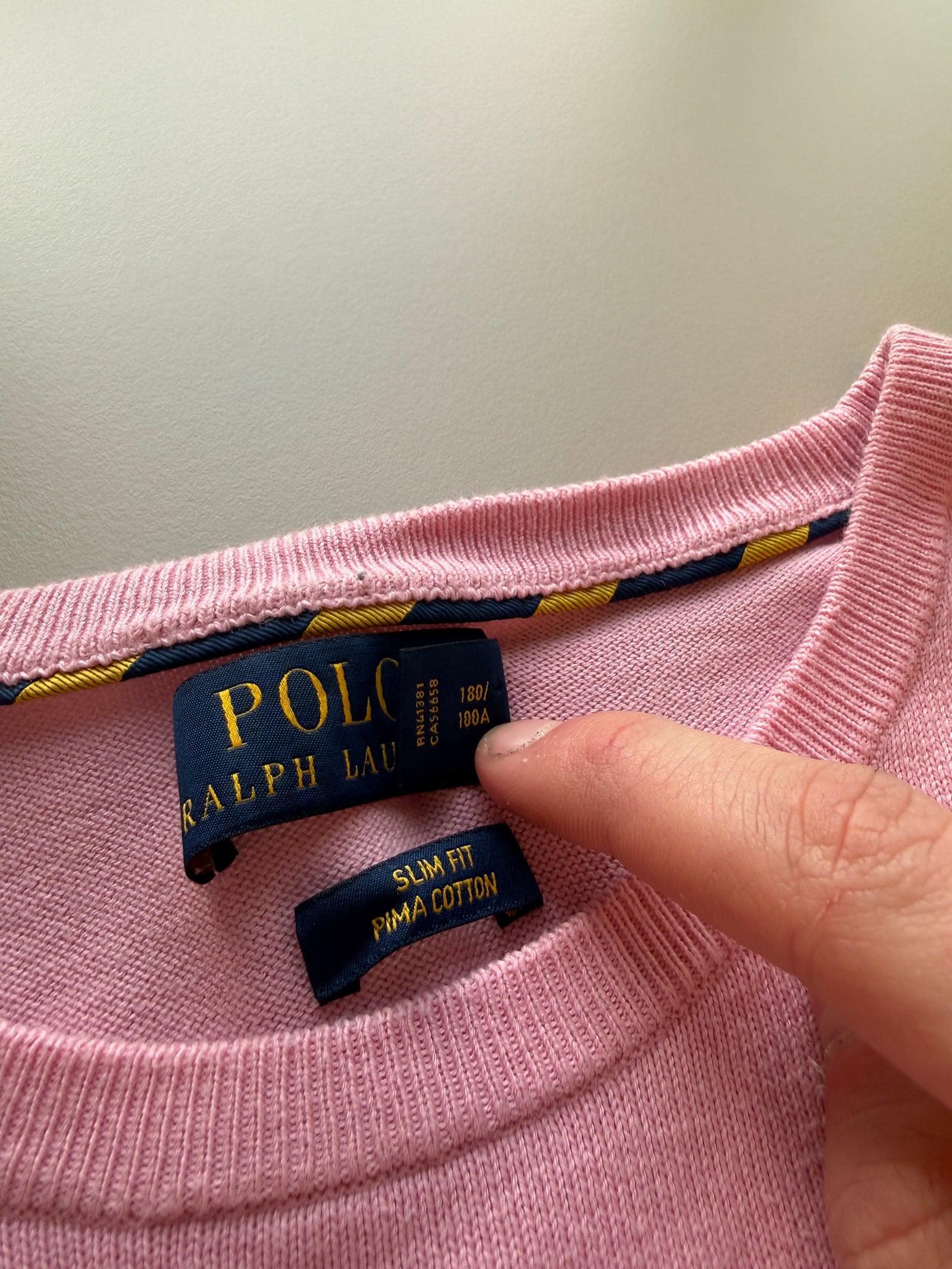 Ralph Lauren trui met ronde hals - L